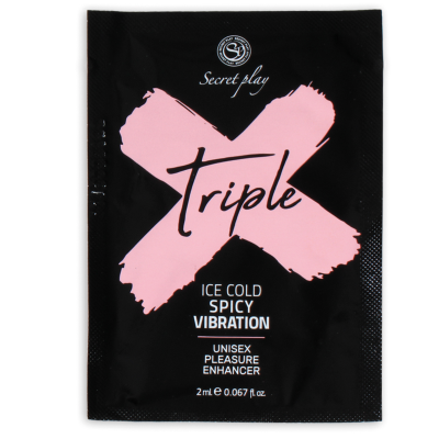 GEL STIMOLANTE  SECRETPLAY "TRIPLE X" PLEASURE INTENSIFIER - 2 ML