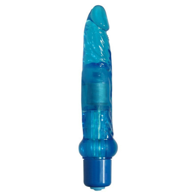 VIBRATORE MULTI-VELOCITA' "JELLY ANAL" BLU