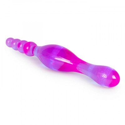 DILDO IN JELLY A DOPPIA PUNTA "GALAXIA LAVENDER"